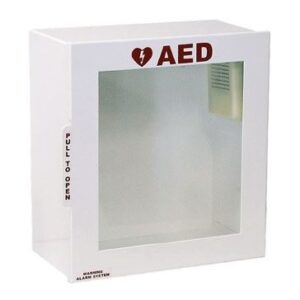 Heartsine Wandhalterung / Schrank für samaritan Defibrillatoren mit Alarm